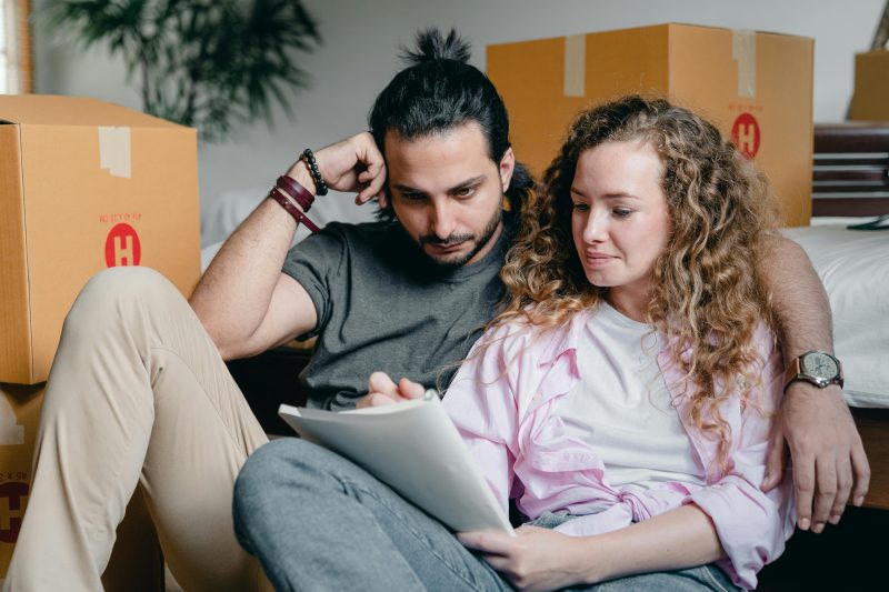 new immigrants moving into their first rental in Australia