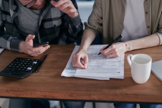 A couple filing their first Australian tax return together