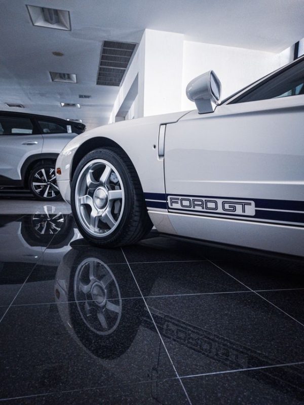 New car showroom floor at an Australian dealership